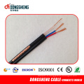 20AWG Bc 95% CCA Tressage Rg59 Câble coaxial siamois